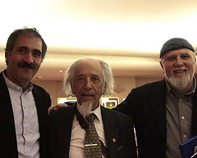 F.Gafarov, G.Mandel Khan e Moni Ovadia. 17 ottobre 2008. Milano